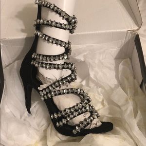 Gorgeous crystal heels